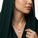 18K Gold Fashion Bag Necklace