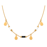 18K Gold Pendant with Radiant Stars Design