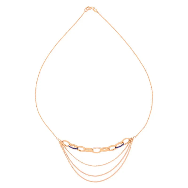 18K Gold Chain with Multiple Layers