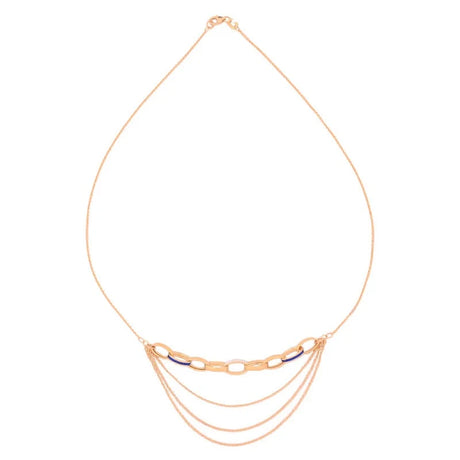 18K Gold Chain with Multiple Layers