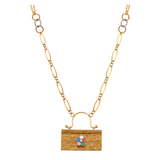 18K Gold Necklace Bag Design