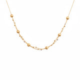 18K Gold Suhail Pendant with Assorted Beads Design
