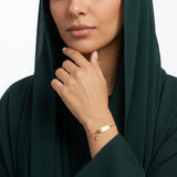 اسوارة ذهب عيار 18 هلال الخير