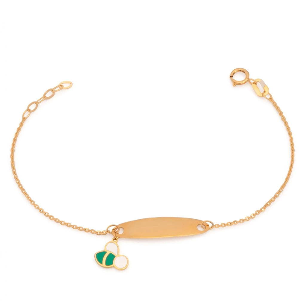 18K GoldKids Bracelet Happy Bee