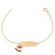 18K Chain Bracelet     horse charm