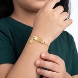 18K GoldKids Bracelet with Pineapple Design