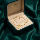 18K GoldKids Bracelet with Pineapple Design