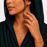 طقم كرات الذهب المتدلية  عيار 21