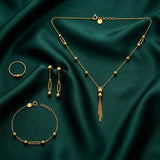 طقم كرات ذهب متدلية عيار 21