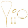 18K Gold jewellery set El Moaien