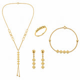 18K Gold jewellery set El Moaien