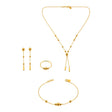 21 k Gold hanging ball set