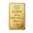 24K gold ingot 20 Gram