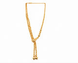 21K Gold Full Set Qatrat Al-Nada With long hanging pendants