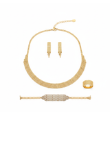 طقم بيرال ذهب عيار 18