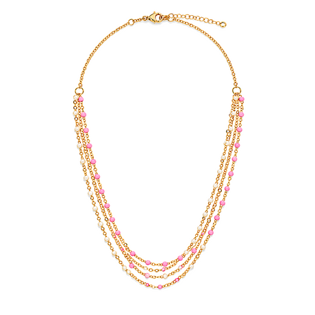 18K Gold Half Set with Art Throne Glittering Stones Design