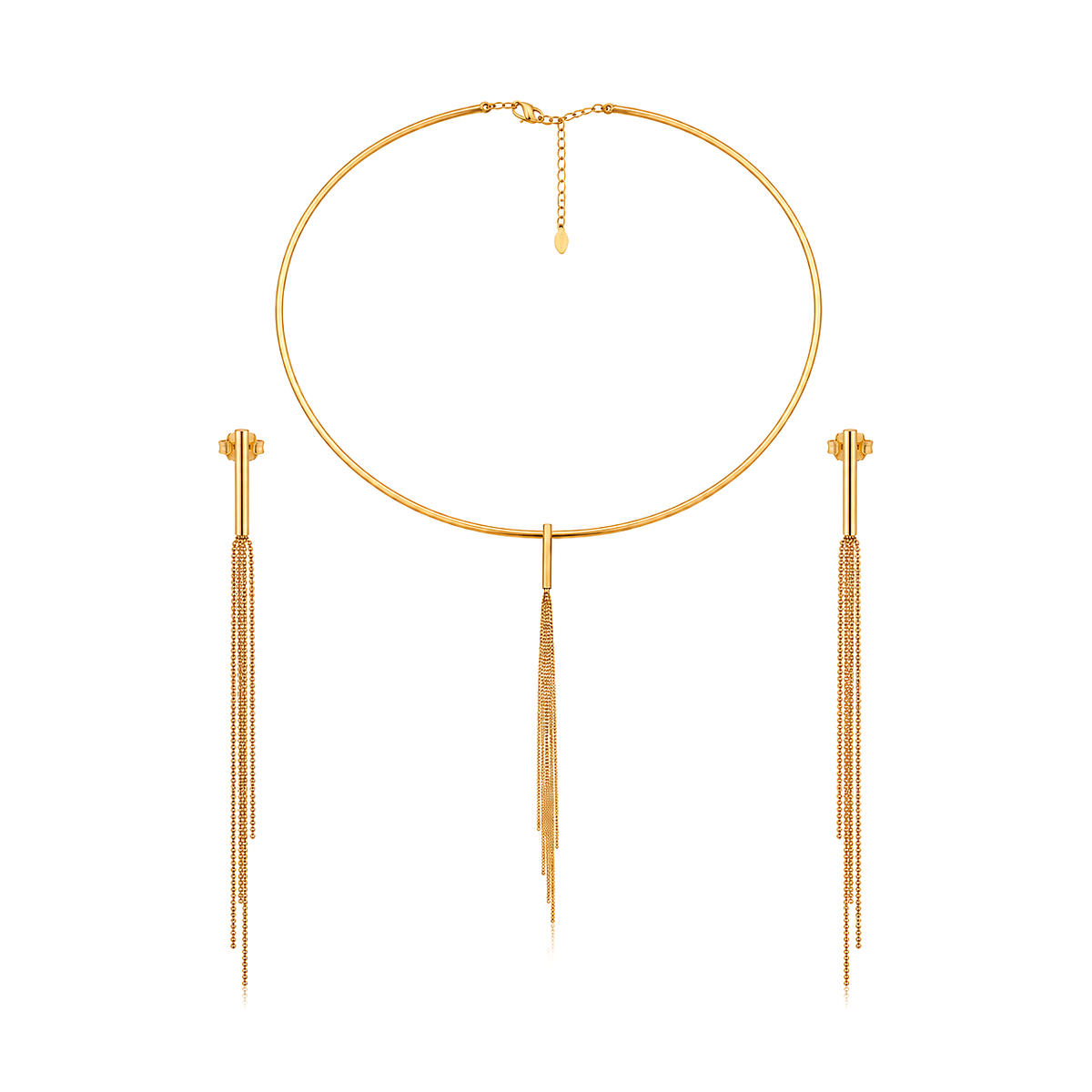 18K Gold Half Set with Dreamy Evening Design