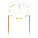 18K Gold Half Set with Dreamy Evening Design