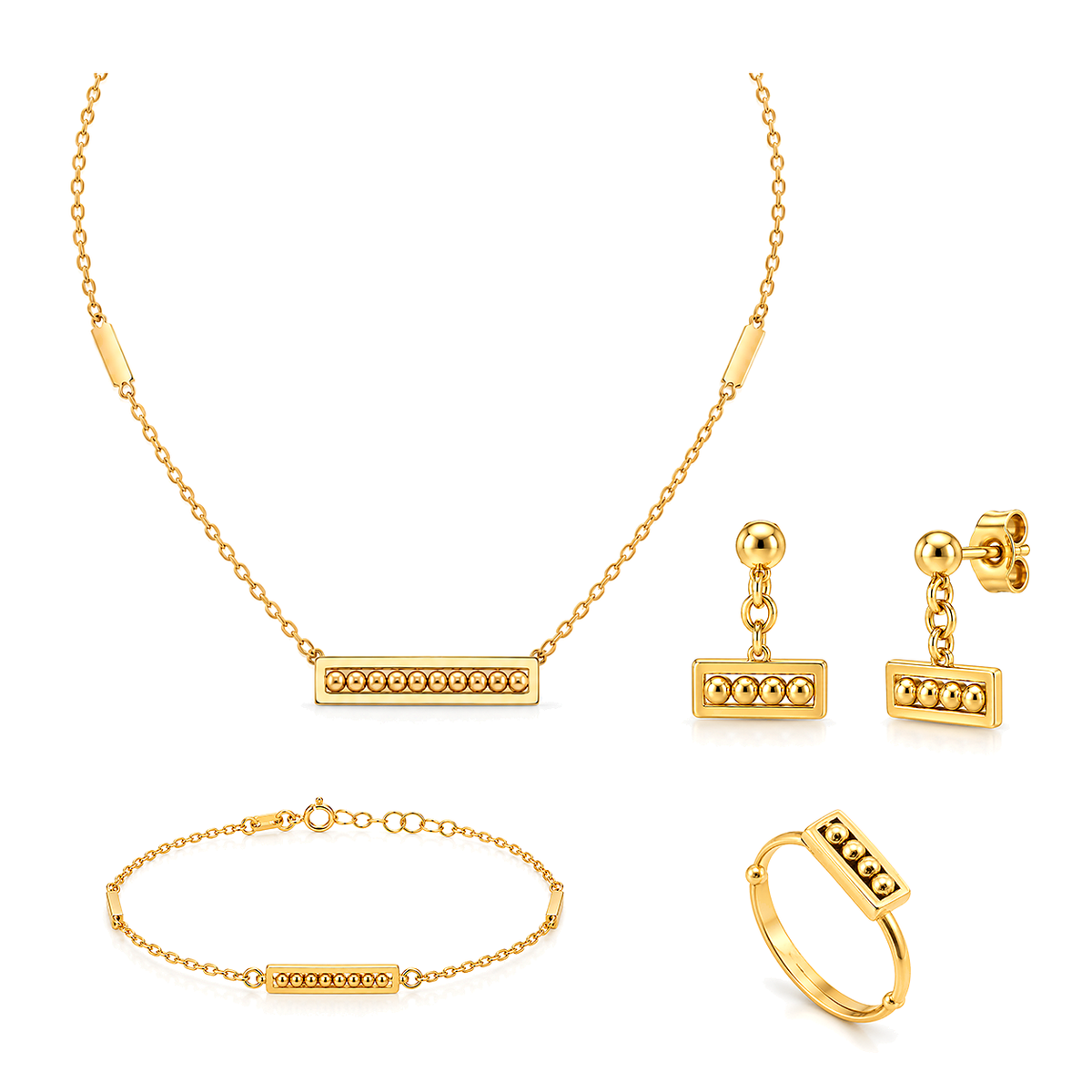 18K Gold Kids Set