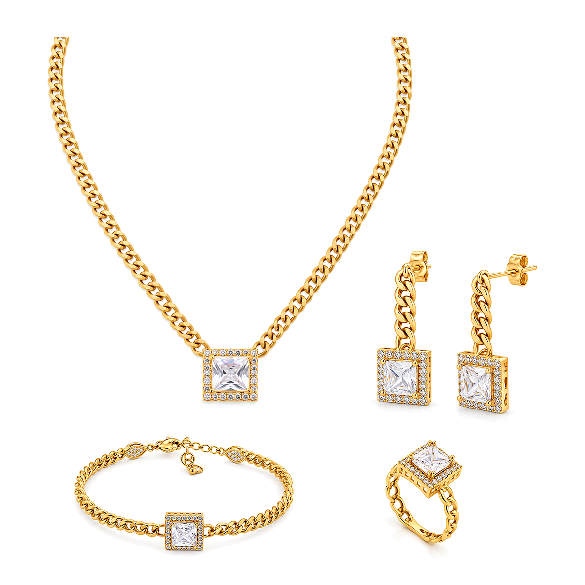 18K Gold Ragouh Set