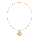 18K Gold Half Set with Happiness Goal Design