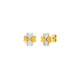 18K Gold Half Set with Happiness Goal Design