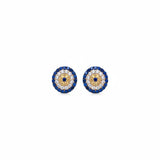 18K Gold Earrings with Luxurious Embellished Design