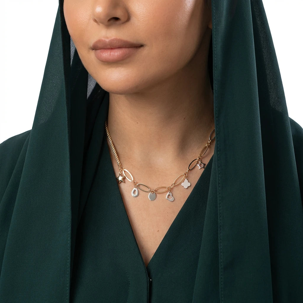 18K Gold Laugh and Play Necklace