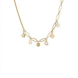 18K Gold Laugh and Play Necklace