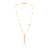 18K Gold Necklace Path of Light Design