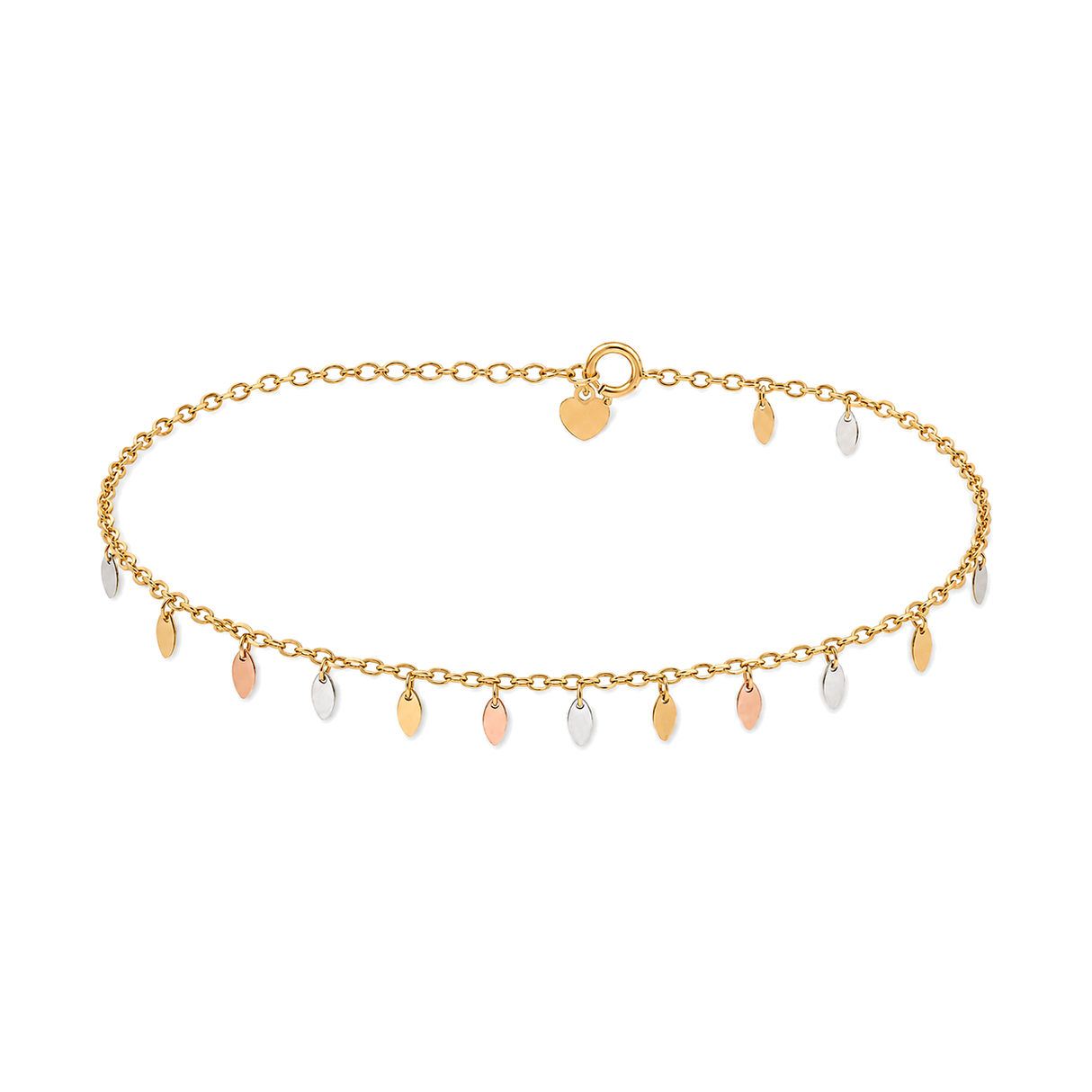 18K Chain Bracelet with Slim Design