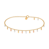 18K Chain Bracelet with Slim Design