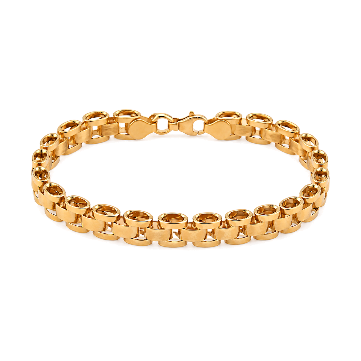 18K Chain Bracelet with Classic Design