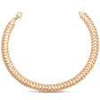 18K Chain Bracelet    with Sea Waves Design