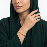 انسيال ذهب عيار 18 بتصميمات متنوعة من التعليقات