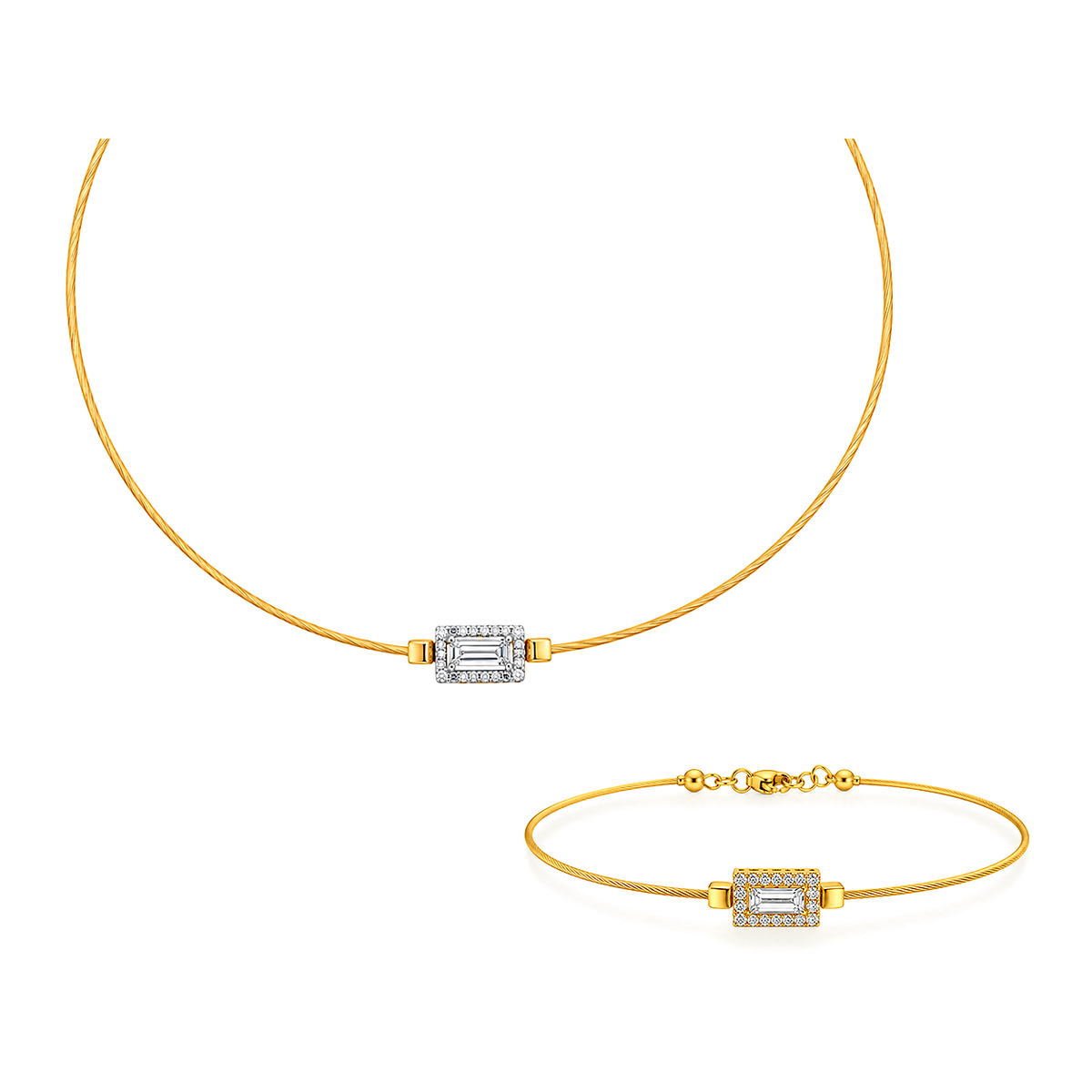 18K Gold Half Set with Your Defining Moment Design