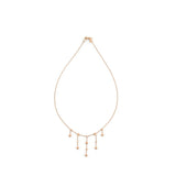 18K Gold Chain with Vega Five Graceful Chains Design