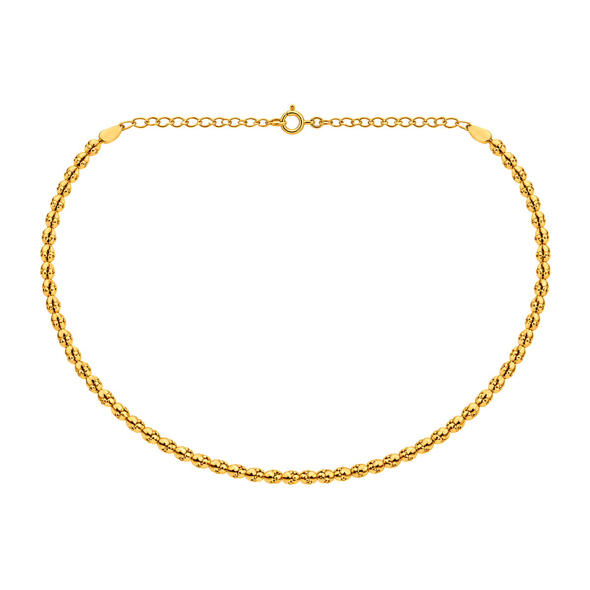 18K Gold Pendant with Supreme Beauty Radiant Finish Design