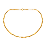 18K Gold Pendant with Supreme Beauty Radiant Finish Design