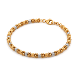 18K Gold Bracelet Plain Design