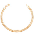 18K Gold Bracelet with Interwoven Details