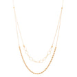 18K Gold Double-Layer Necklace