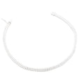 18K Gold Tennis Bracelet with Embellished Design