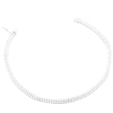 18K Gold Tennis Bracelet with Embellished Design