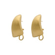 18K Gold Aqua Earrings