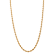 18K Gold Braided Interlocking Necklace