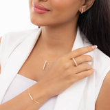18-karat braided gold set