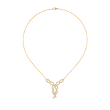 18K Gold Set with Interlocking Design