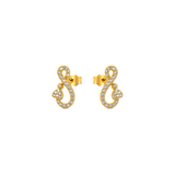 18K Gold Infinity Design Set