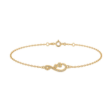 18K Gold Infinity Design Set